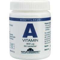 A-vitamin 900 µg tabl. 50 stk.